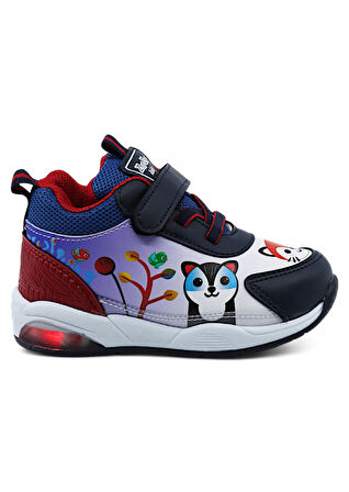 Khayt ZıpZıp Ortopedik Hafif Yuva Kreş Ev Unisex Işıklı Çocuk Spor Ayakkabı