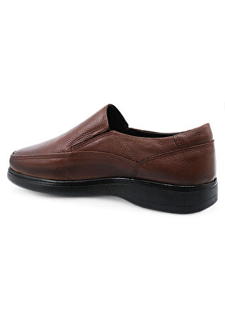 Khayt Grade Hakiki Deri Ortopedik Lastikli Kaymaz Taban Erkek Ayakkabı