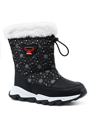 Khayt Leni Sıcak Astar Su ve Soğuk Dayanıklı Ortopedik Kaymaz Taban Çocuk Bot