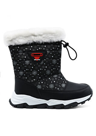 Khayt Leni Sıcak Astar Su ve Soğuk Dayanıklı Ortopedik Kaymaz Taban Çocuk Bot