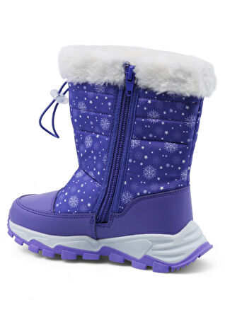 Khayt Leni Sıcak Astar Su ve Soğuk Dayanıklı Ortopedik Kaymaz Taban Çocuk Bot