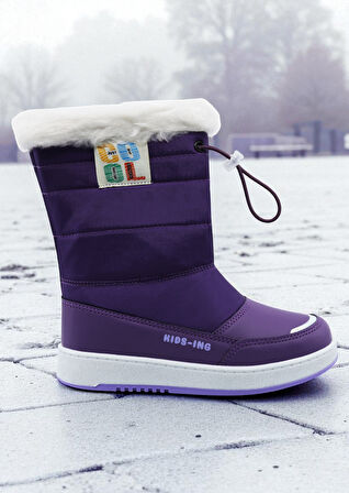 Khayt Astor Sıcak Astar Su ve Soğuk Dayanıklı Çocuk Kar Botu