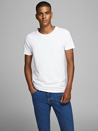 Jack Jones Basıc O-neck Tee S/s Noos Men's Tshırt 12058529