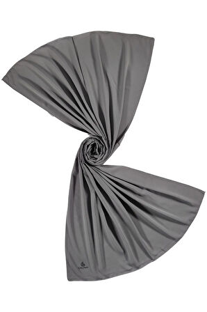 Mısırlı Eşarpları Medine Ipeği Düz Renk Şal