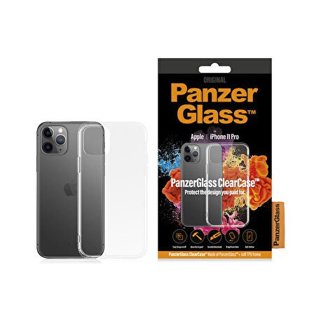 PanzerGlass ClearCase iPhone 11 Pro Şeffaf Telefon Kılıfı