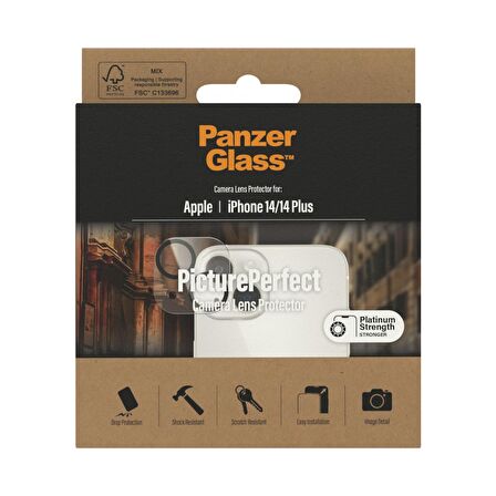 PanzerGlass Kamera Koruyucu iPhone 14/14 Plus