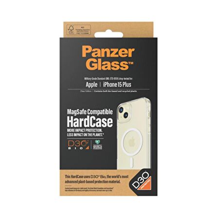 PanzerGlass iPhone 15 Plus HardCase MagSafe D3O Kapak