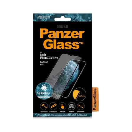 PanzerGlass iPhone 11 Pro | XS | X | Uçtan Uca Ekran Koruyucu Cam