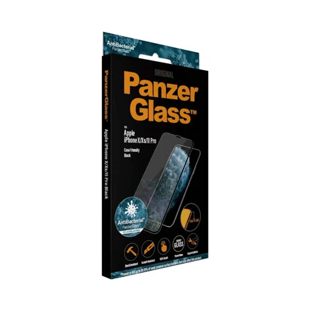 PanzerGlass iPhone 11 Pro | XS | X | Uçtan Uca Ekran Koruyucu Cam