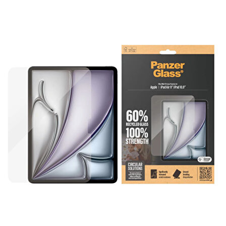 PanzerGlass Screen Protector iPad Air 11 inç 2024 | iPad 10.9 inç | Ultra-Wide Fit