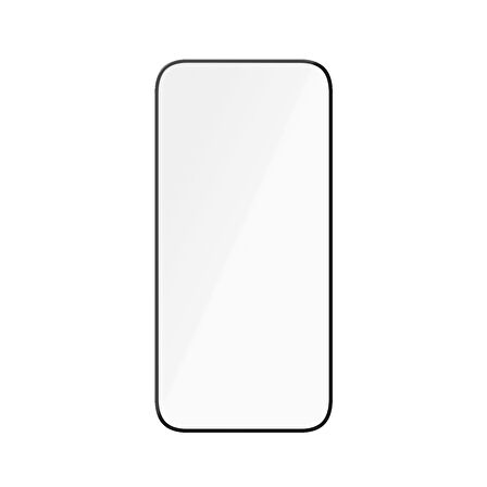 PanzerGlass iPhone 15 Ultra-Wide Fit Tam Koruma Çerçeve Aparatlı Seramik Ekran Koruyucu