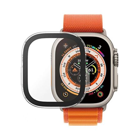 PanzerGlass FullBody Apple Watch Ultra Clear D3O Ekran Koruyucu