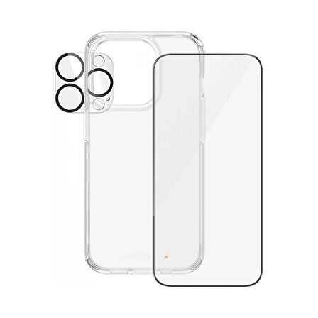 PanzerGlass iPhone 15 Pro UWF Bundle Ekran & Kamera Koruyucu Kapak