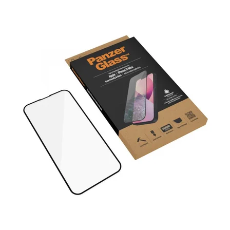 PanzerGlass Apple iPhone 13 mini Case Friendly AB Ekran Koruyucu Siyah