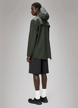 Rains Koyu Yeşil Erkek Yağmurluk Jacket W3