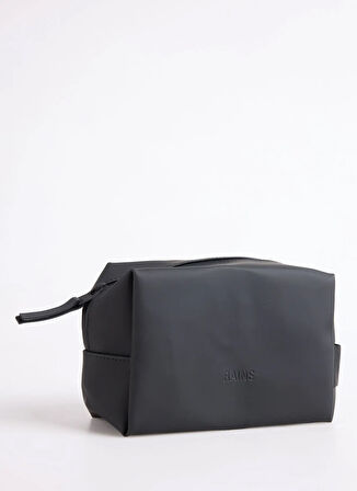 Rains Siyah Traş Çantası Wash Bag Small W3