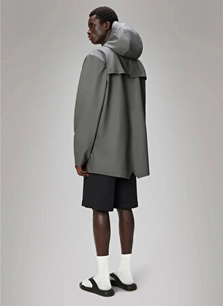 Rains Gri Erkek Yağmurluk Jacket W3