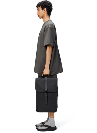 Rains Siyah Erkek Sırt Çantası BACKPACK W3