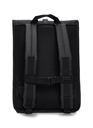 Rains Siyah Erkek Sırt Çantası ROLLTOP RUCKSACK W3