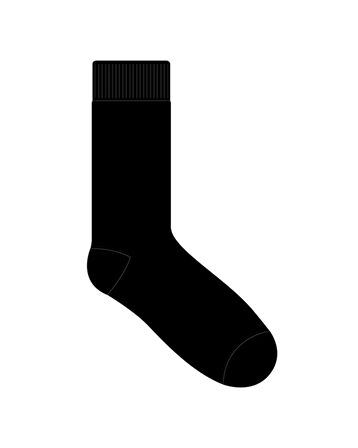 JJJENS SOCK NOOS Black