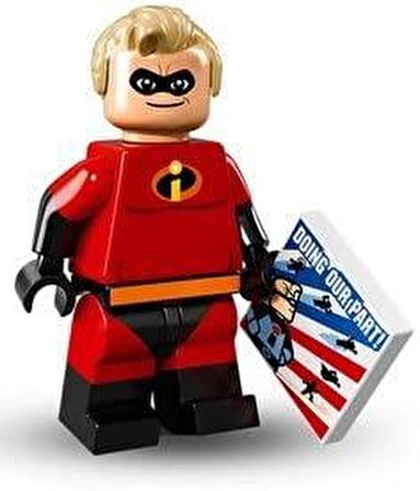 Lego Minifigür - Disney Seri - 71012 - Mr. Incredible