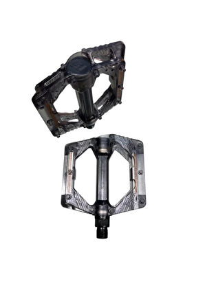 BİKE SKY EVO ŞEFFAF RENKLİ PLATFORM GENİŞ PEDAL PLATFORM BİSİKLET PEDALI REFLEKTÖRLÜ