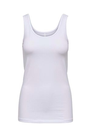 Only Kadın Basic Düz Kolsuz Bluz - 15095808