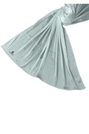 Enba Jan Jan Krinkıl Saten Şal