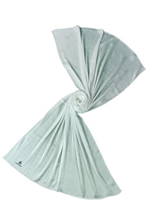 Enba Jan Jan Krinkıl Saten Şal