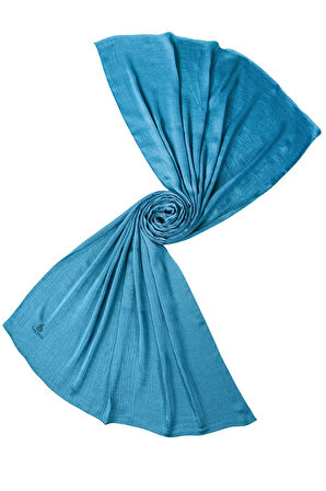 Enba Jan Jan Krinkıl Saten Şal