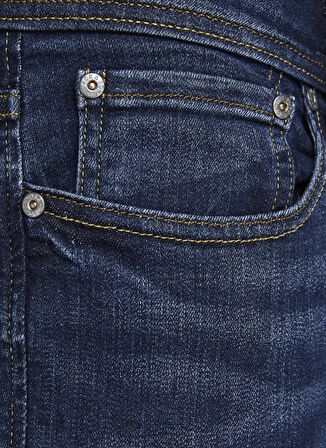 Jack & Jones 12110056_Jjiliam Jjoriginal Am 014 Düşük Bel Skinny Fit Düz Erkek Denim Pantolon