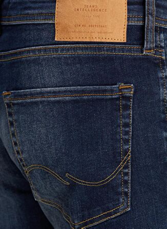 Jack & Jones 12110056_Jjiliam Jjoriginal Am 014 Düşük Bel Skinny Fit Düz Erkek Denim Pantolon