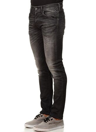 Jack & Jones Siyah Erkek Denim Pantolon 12111026