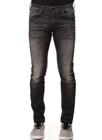 Jack & Jones Siyah Erkek Denim Pantolon 12111026