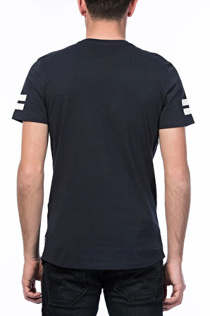 Erkek JCOBORO SS CREW NECK NOOS T-Shirt - Lacivert | L