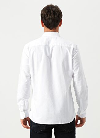 Only & Sons Beyaz Erkek Gömlek onsALVARO LS OXFORD SHIRT NOOS