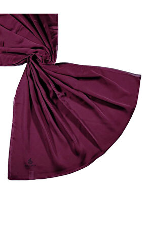 Mısırlı Eşarpları Düz Renk Vual Twill Şal
