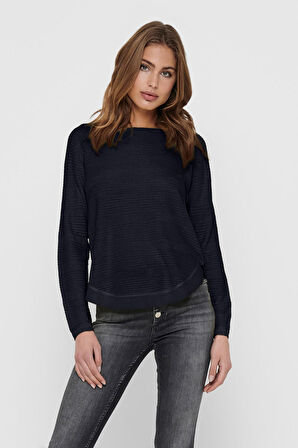 Only Kadın Örme Kazak 65515141866 Lacivert