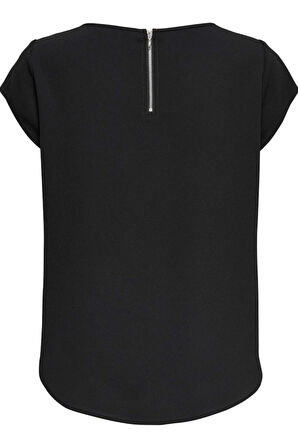 ONLVIC S/S SOLID TOP NOOS PTM SİYAH