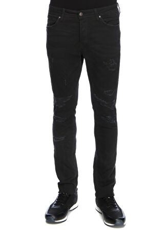 Jack & Jones   Siyah Erkek Denim Pantolon 12128981