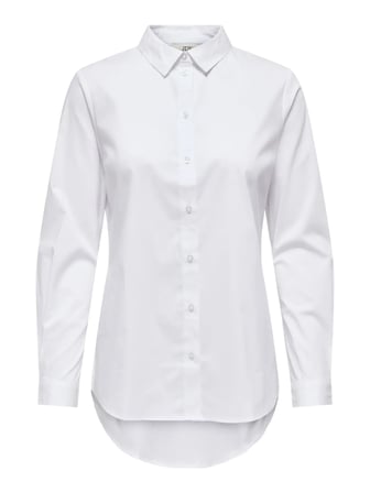 Only Jdy Kadın Gömlek Arkası Uzun Klasik Yaka Beyaz - 15149877 