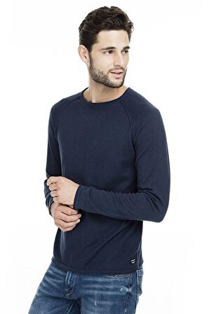 Jack & Jones Erkek Kazak Union Knit Crew Neck Noos