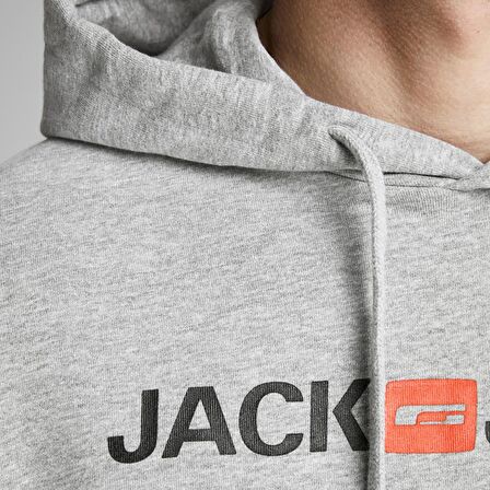 Jack & Jones Erkek Kapşonlu Sweatshirt 12137054