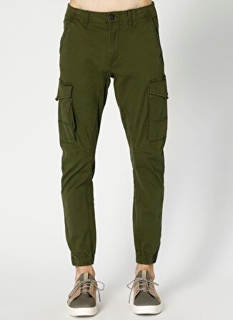 Jack & Jones   Haki Erkek Denim Pantolon 12141844