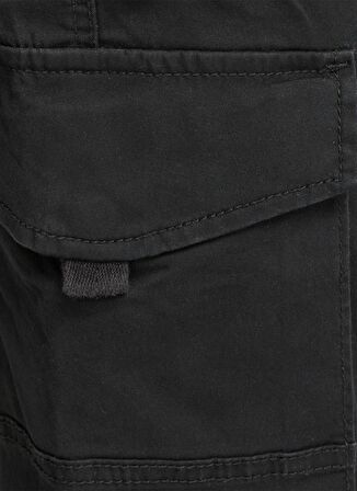 Jack & Jones Dar Paça Siyah Erkek Kargo Pantolon 12139912_JJIPAUL J