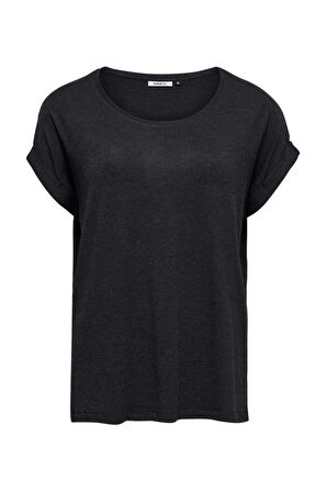 Only Kadın Bisiklet Yaka T-Shirt 15106662