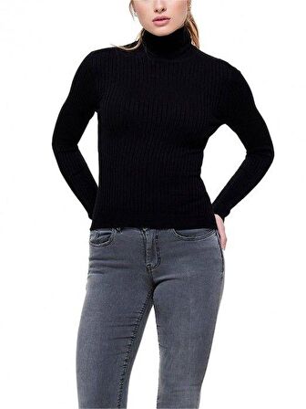 Only Çizgili Kadın Triko Kazak 15165075