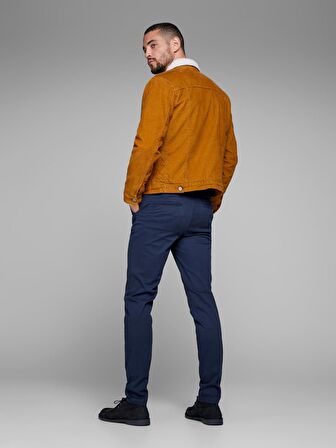 Jack&Jones Slim Fit Lacivert Erkek Pantolon 12150148