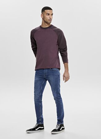 Only & Sons 22012198 Onswarp Blue Pk 2198     Mavi Erkek Denim Pantolon