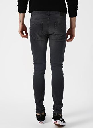 Only & Sons Slim Fit Gri Denim Pantolon